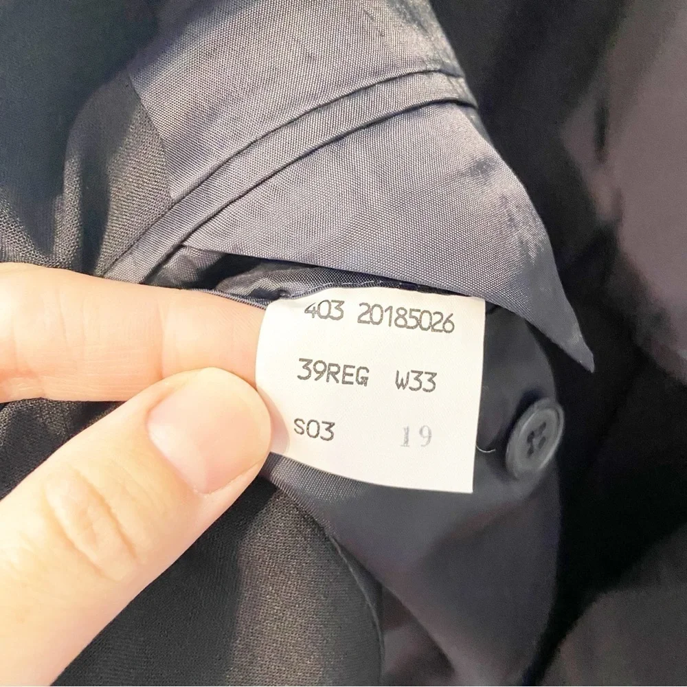 Brooks Brothers | Dark Navy Brooks Cool Suit Jacket Size 39 Regular